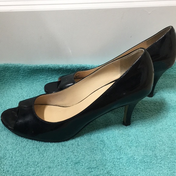 Cole Haan open toe heels - Picture 2 of 4